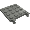 11399 - Plate, Modified 4 x 4 with 2 Open O Clips (Horizontal Grip)