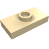 15573 - Plate, Modified 1 x 2 with 1 Stud with Groove and Bottom Stud Holder (Jumper)