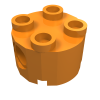 17485 - Brick, Round 2 x 2 with Pin Holes