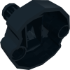 18590 - Technic, Gear 8 Tooth with Pin Holes and Ninjago Flywheel Socket - Short Shaft