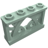 19121 - Fence 1 x 4 x 2 Ornamental with 4 Studs