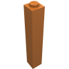 2453b - Brick 1 x 1 x 5 - Solid Stud