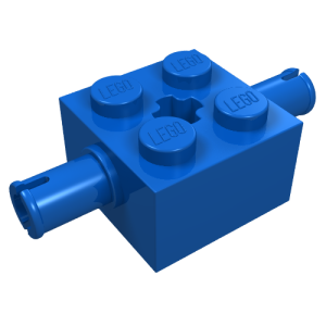 30000 - Brick, Modified 2 x 2 with Pins and Axle Hole