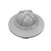 30273 - Minifigure, Headgear Helmet Castle with Chin Guard and Broad Brim