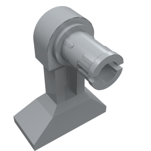 30362 - Leg Mechanical, Droid with Technic Pin