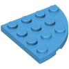 30565 - Plate, Round Corner 4 x 4