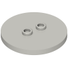 32627 - Tile, Round 4 x 4 with 2 Hollow Studs