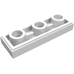 35459 - Tile, Modified 1 x 3 Inverted with Hole
