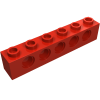 3894 - Technic, Brick 1 x 6 with Holes