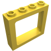 4033 - Window 1 x 4 x 3 Train - Hollow Studs