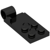 43056 - Hinge Plate 2 x 4 with Pin Hole and 2 Holes - Bottom