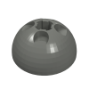 44359 - Cylinder Hemisphere 3 x 3 Ball Turret