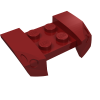 44674 - Vehicle, Mudguard 2 x 4 with Headlights Overhang