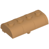 4739a - Container, Treasure Chest Lid Curved with Thick Hinge