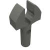 48729b - Bar   1L with Clip Mechanical Claw - Cut Edges and Hole on Side
