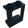 60032 - Window 1 x 2 x 2 Plane, Single Hole Top and Bottom for Glass