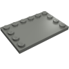 6180 - Tile, Modified 4 x 6 with Studs on Edges