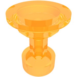 68504 - Minifigure, Utensil Sherbet / Sundae Dish / Cocktail Glass