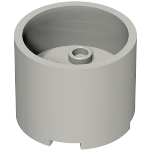 73111 - Brick, Round 3 x 3 x 2 with Recessed Center and Axle Hole