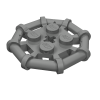75937 - Plate, Modified 2 x 2 with Bar Frame Octagonal, Reinforced, Completely Round Studs