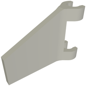80324 - Flag 2 x 2 Trapezoid with Flared Edge