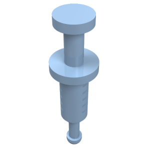 87989 - Minifigure, Utensil Syringe
