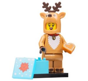 col23-4 - Reindeer Costume, Series 23 (Complete Set with Stand and Accessories)