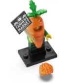 col24-4 - Carrot Mascot, Series 24 (Complete Set with Stand and Accessories)