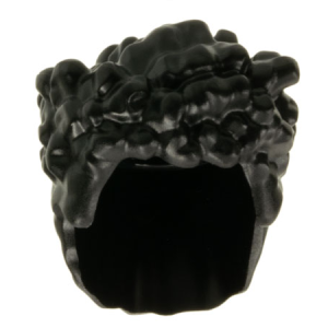 1685 - Minifigure, Hair Coiled and Mid-Length Sides
