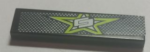 2431pb402 - Tile 1 x 4 with Lime Star and White and Black Mesh Pattern (Sticker) - Set 8681