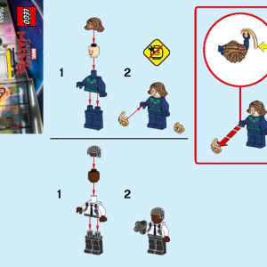 30453-1 - Captain Marvel and Nick Fury polybag