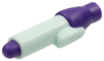 35809pb01 - Minifigure, Utensil Pen with Dark Purple Tip and Cap Pattern