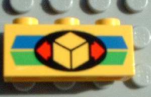 3622pb008 - Brick 1 x 3 with Cargo Pattern