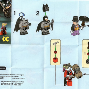 40453-1 - Batman vs. The Penguin & Harley Quinn blister pack