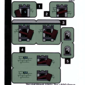 40493stk01 - Sticker Sheet for Set 40493 - (79110/6350445)