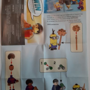 40511-1 - Minions Kung Fu Training blister pack