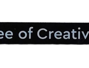 4162pb272 - Tile 1 x 8 with 'Tree of Creativity' Pattern