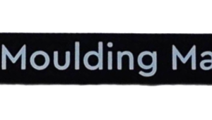 4162pb275 - Tile 1 x 8 with 'Brick Moulding Machine' Pattern
