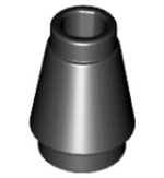 4589b - Cone 1 x 1 with Top Groove
