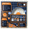 59349pb178 - Panel 1 x 6 x 5 with 'ORBIT INFO,' 'NPP,' 'GRAV,' and Planets Pattern (Sticker) - Set 60228