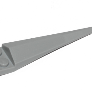 61406pb03 - Plate, Modified 1 x 2 with Angular Extension with Molded Flexible Light Bluish Gray Tip Pattern