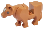 64452pb01 - Cow Body with Light Nougat Muzzle and White Spot on Head Pattern