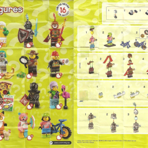 71025-1 - Minifigure, Series 19 (Complete Random Set of 1 Minifigure)