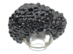 78301 - Minifigure, Hair Female Coiled, Parted Wash and Go