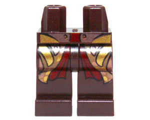 970c00pb0174 - Hips and Legs with Long Gold Coattails Pattern (Haldir)