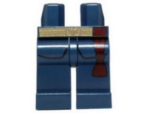 970c00pb0258 - Hips and Legs with Cavalry Gold Belt and Dark Red Sash Pattern