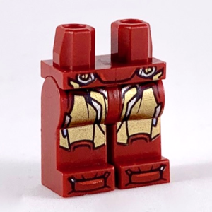 970c00pb0957 - Hips and Legs with Gold Armor Plates Pattern