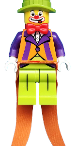 col315 - Party Clown, Series 18 (Minifigure Only without Stand and Accessories)