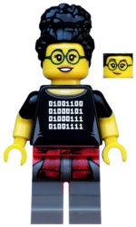col345 - Programmer, Series 19 (Minifigure Only without Stand and Accessories)