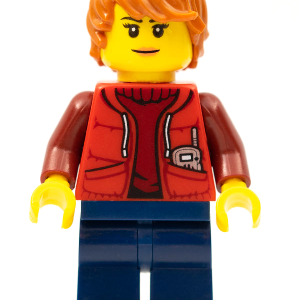 cty0603 - Deep Sea Submariner Female, Dark Orange Hair